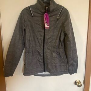 Soybu Athletic Jacket Isadora Black/grey reflective h20 resistant jacket